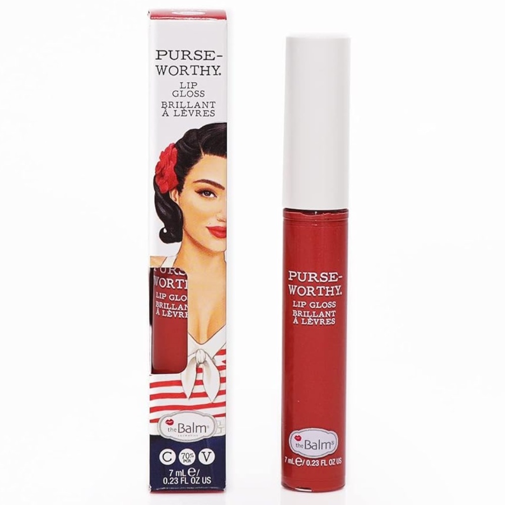 NEW Purseworthy Lip Gloss The Balm - COLOR: Tote